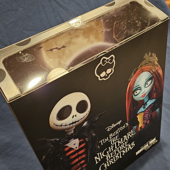 🪩Monster High Skullector Disney's The Nightmare Before Christmas Jack & Sally - Picture 14 of 16